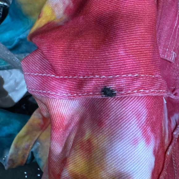 Vie Riche Men's Multicolor Tie-Dye Denim Jeans Size 30 X 30 Straight Fit - Picture 6 of 6